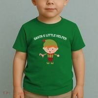 Santa's Little Helper Toddler T-Shirt thumb 2