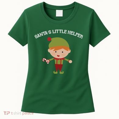 Santa's Little Helper Women's T-Shirt