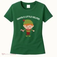 Santa's Little Helper Women's T-Shirt thumb 0