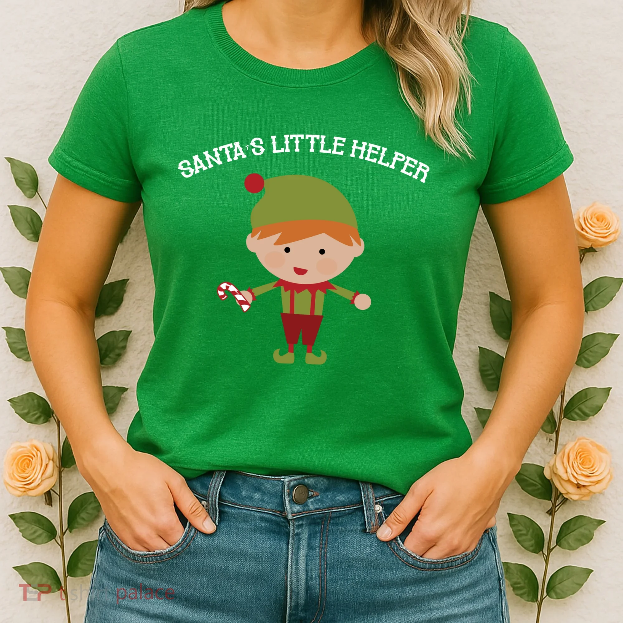 Santa's Little Helper Women's T-Shirt