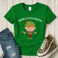 Santa's Little Helper Women's T-Shirt thumb 3