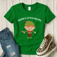 Santa's Little Helper Women's T-Shirt thumb 3