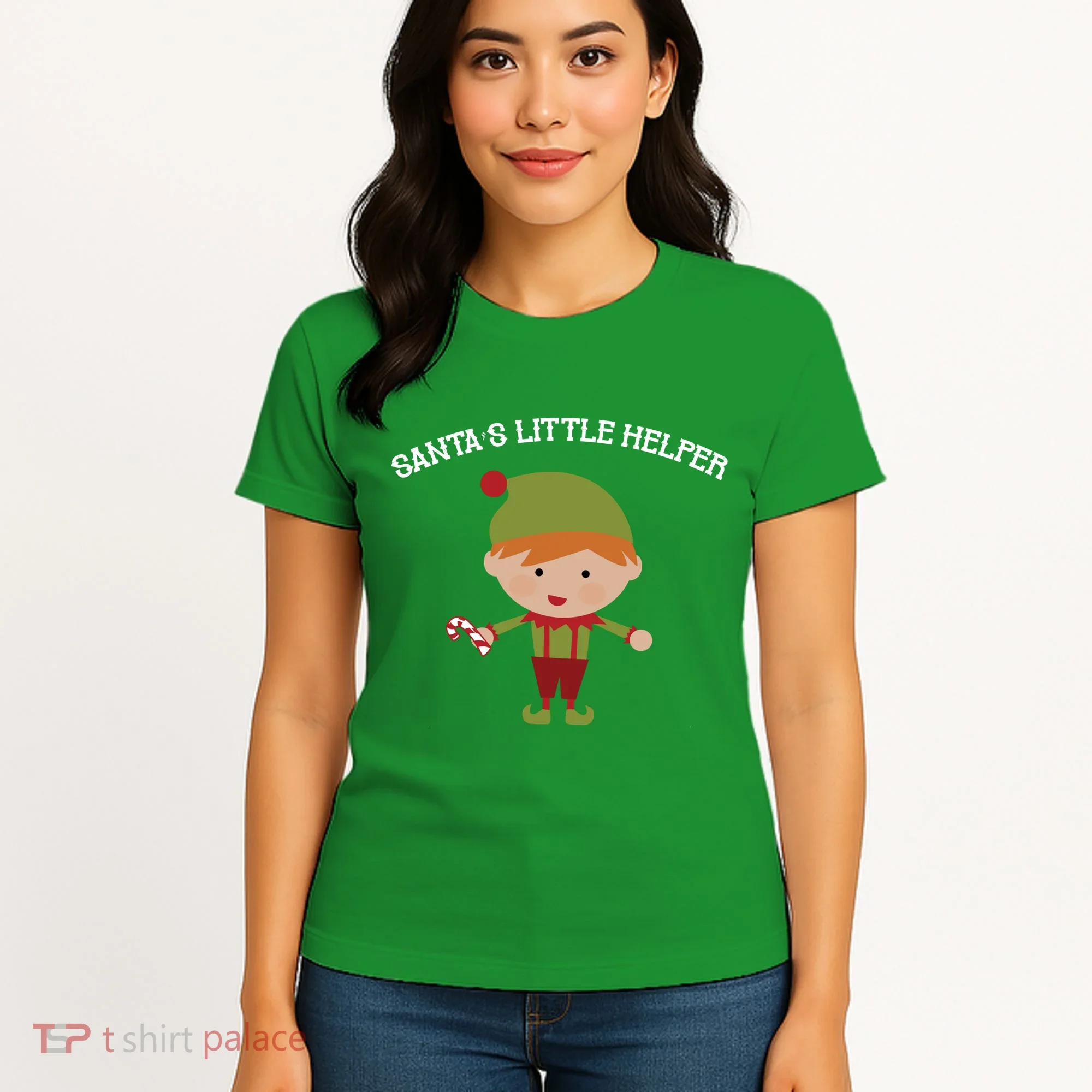 Santa's Little Helper Women's T-Shirt