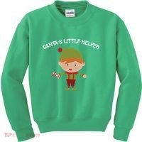 Santa's Little Helper Kids Sweatshirt thumb 0