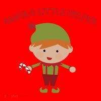 Santa's Little Helper Santa Hat thumb 1