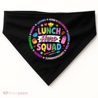 School Lunch Hero Squad USA-Made Doggie Bandana thumb 0