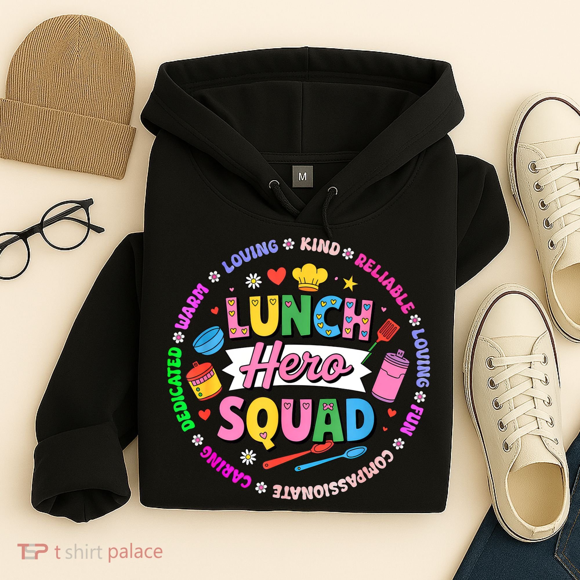 School Lunch Hero Squad Hoodie