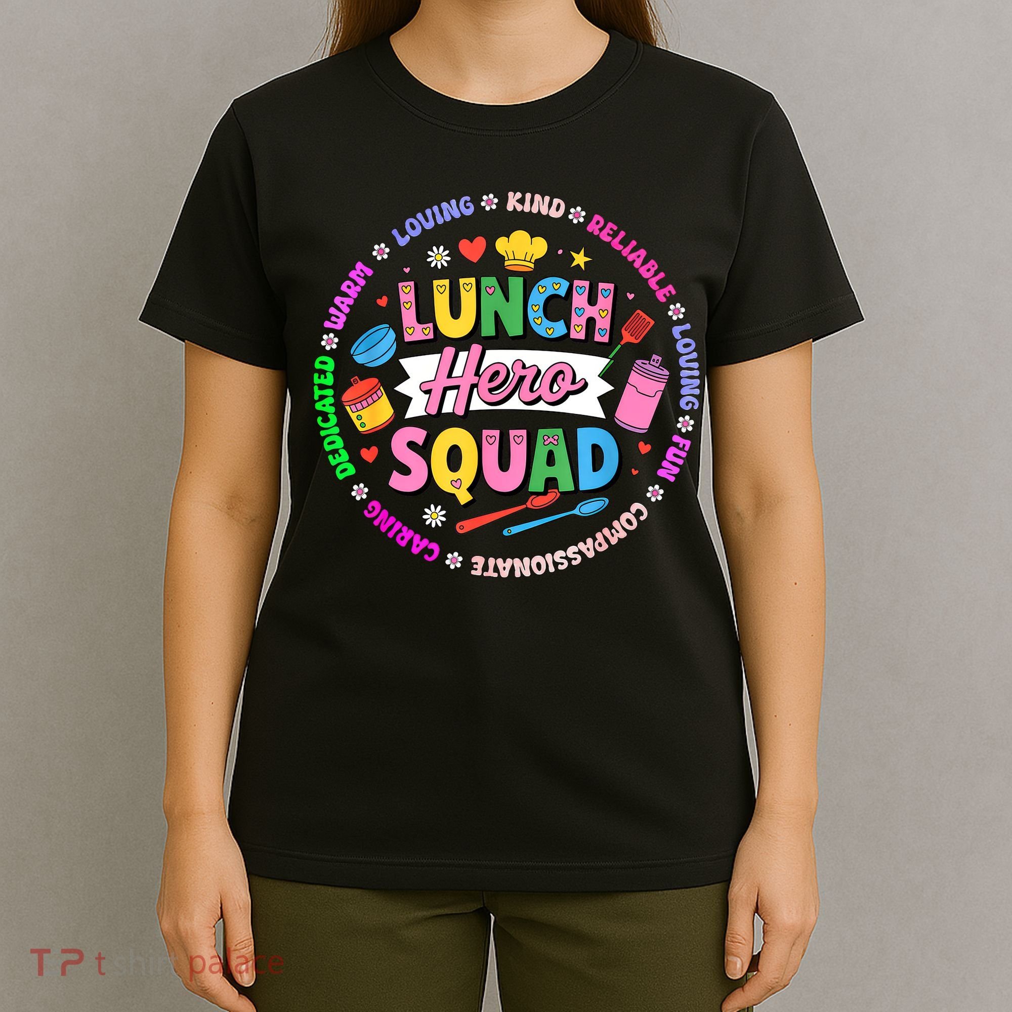 School Lunch Hero Squad T-Shirt