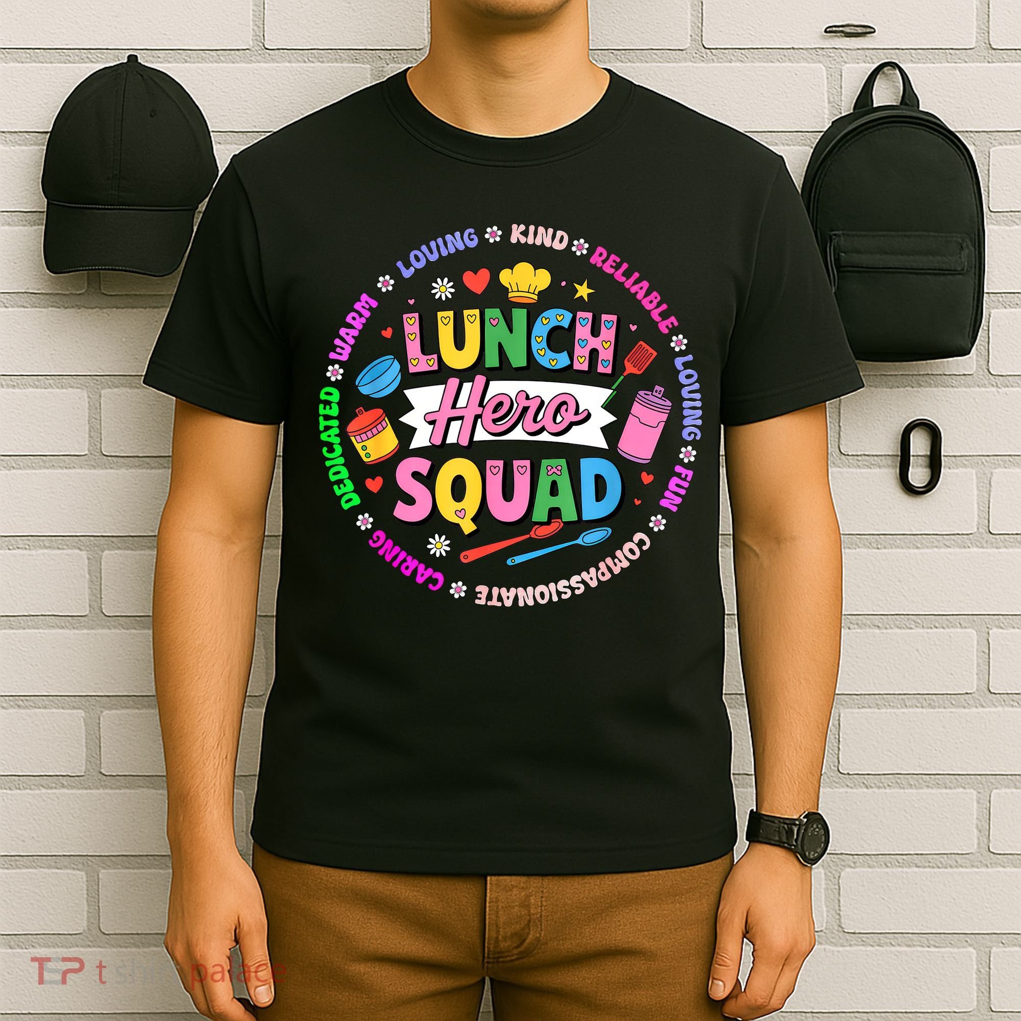 School Lunch Hero Squad T-Shirt