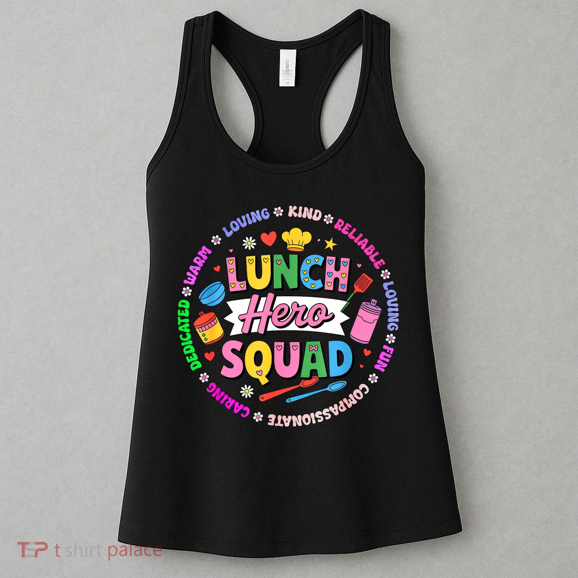 School Lunch Hero Squad Women's Tank Top