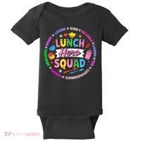 School Lunch Hero Squad Baby Bodysuit thumb 0