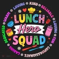School Lunch Hero Squad Hat thumb 2