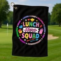 School Lunch Hero Squad Golf Towel thumb 1