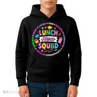 School Lunch Hero Squad Kids Hoodie thumb 4