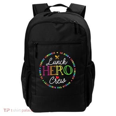 School Lunch Hero Squad Funny Cafeteria Workers Crew Lady Backpack