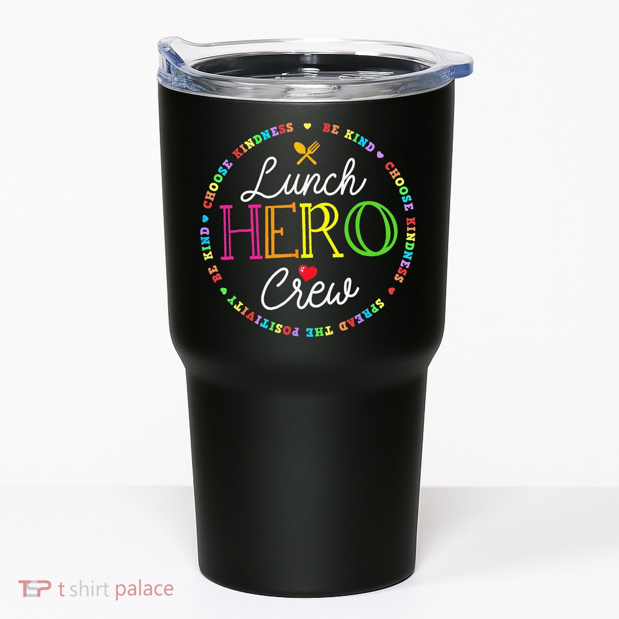 School Lunch Hero Squad Funny Cafeteria Workers Crew Lady Tumbler