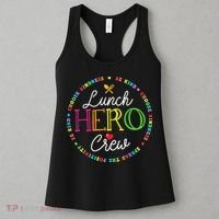 School Lunch Hero Squad Funny Cafeteria Workers Crew Lady Women's Tank Top thumb 3