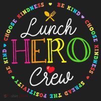 School Lunch Hero Squad Funny Cafeteria Workers Crew Lady Hat thumb 2