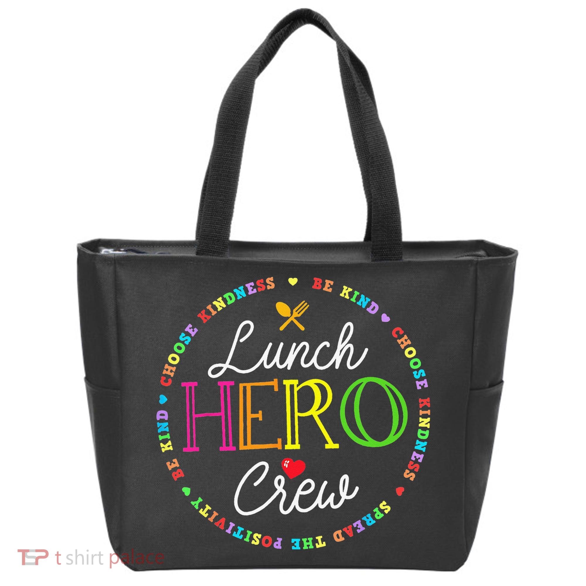 School Lunch Hero Squad Funny Cafeteria Workers Crew Lady Tote Bag