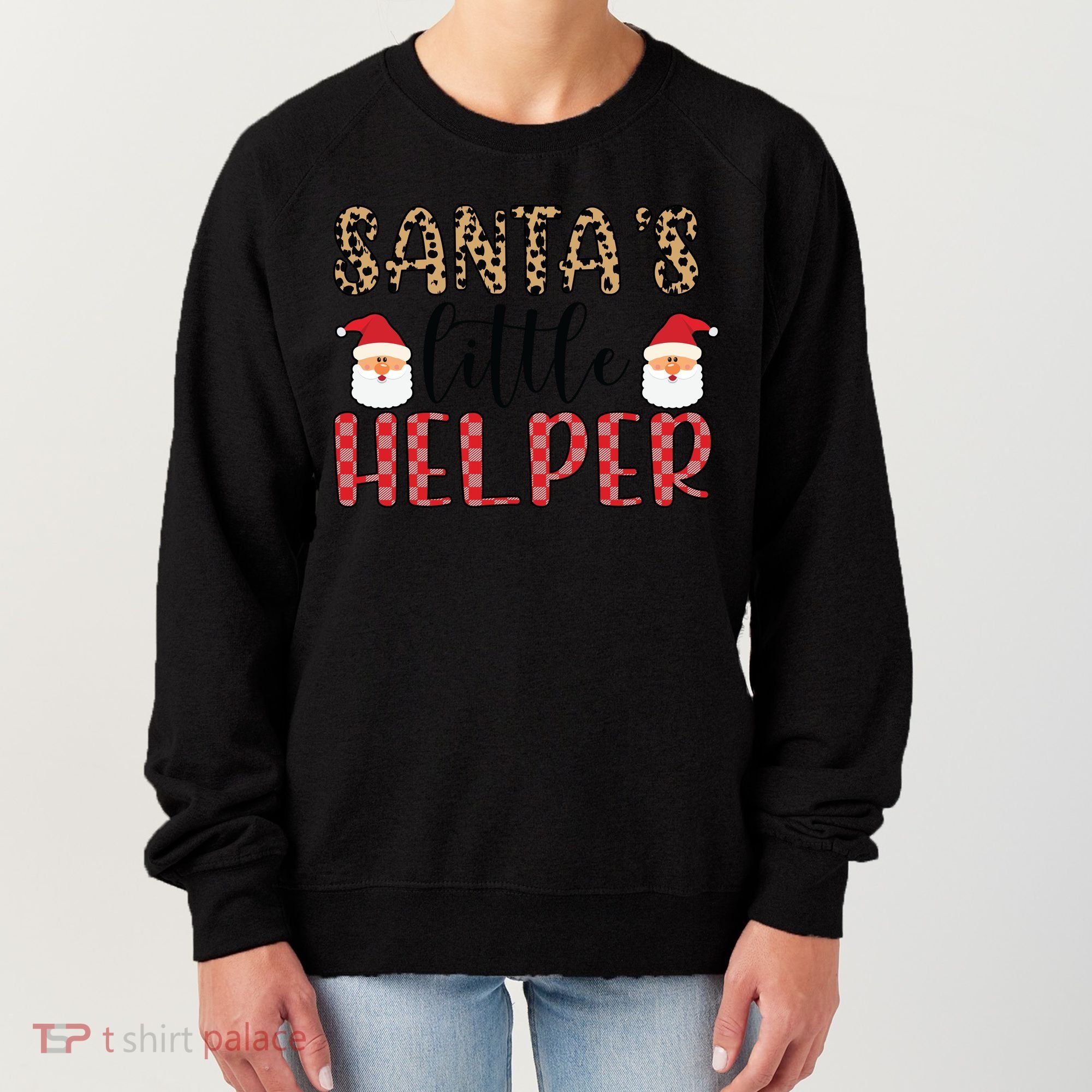 Santa's Little Helper Women's Sweatshirt