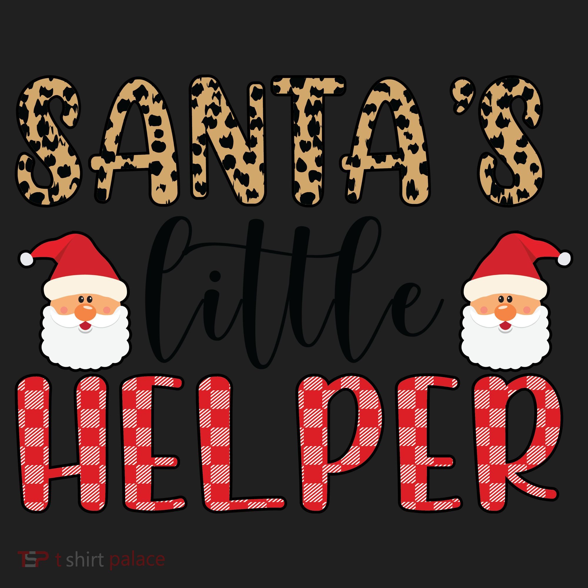 Santa's Little Helper Women's Sweatshirt