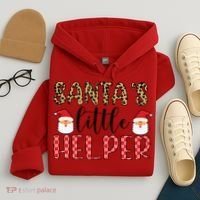 Santa's Little Helper Hoodie thumb 4