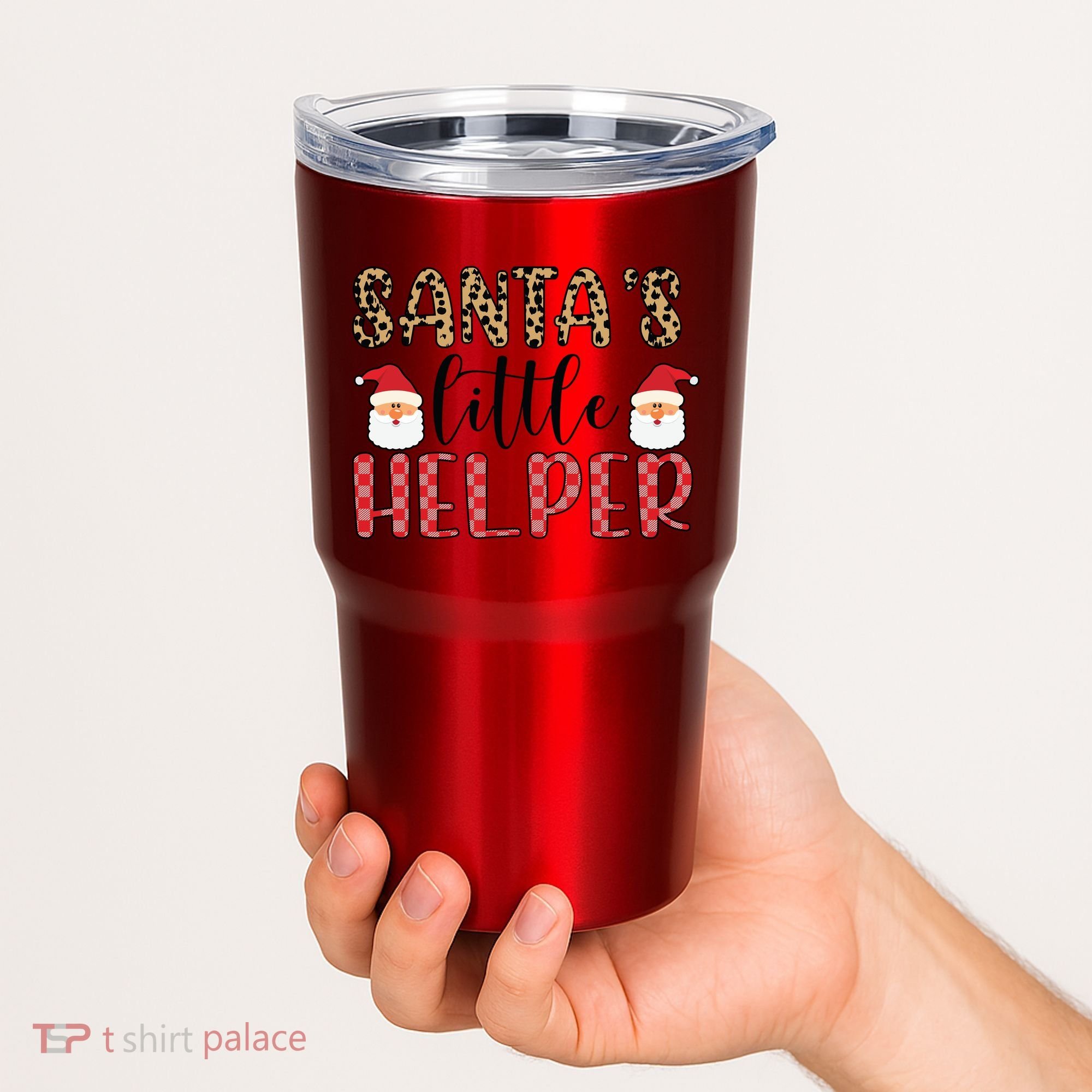 Santa's Little Helper Tumbler