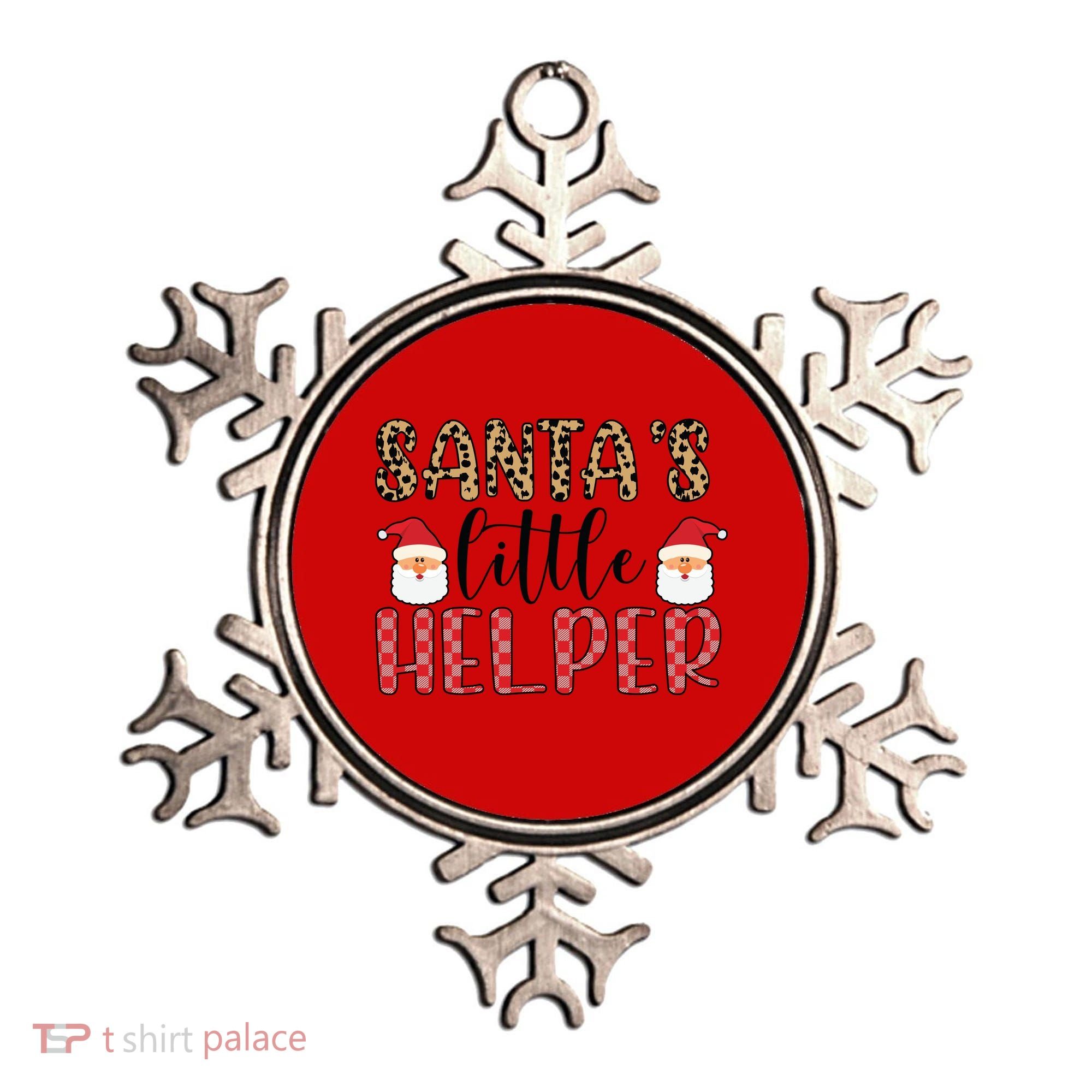 Santa's Little Helper Ornament