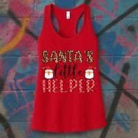 Santa's Little Helper Women's Tank Top thumb 3