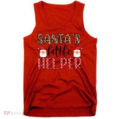 Santa's Little Helper Tank Top
