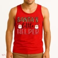 Santa's Little Helper Tank Top thumb 3