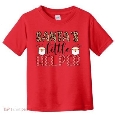 Santa's Little Helper Toddler T-Shirt