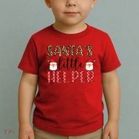 Santa's Little Helper Toddler T-Shirt thumb 2