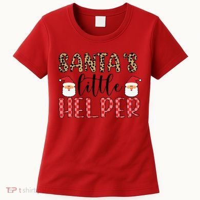 Santa's Little Helper Women's T-Shirt