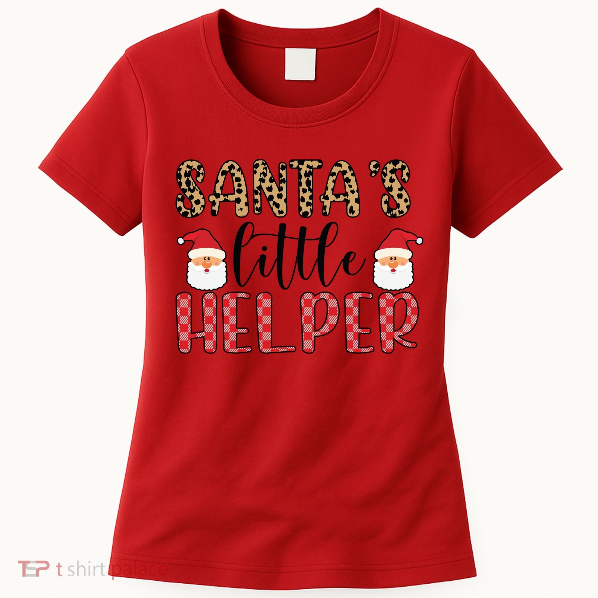 Santa's Little Helper Women's T-Shirt