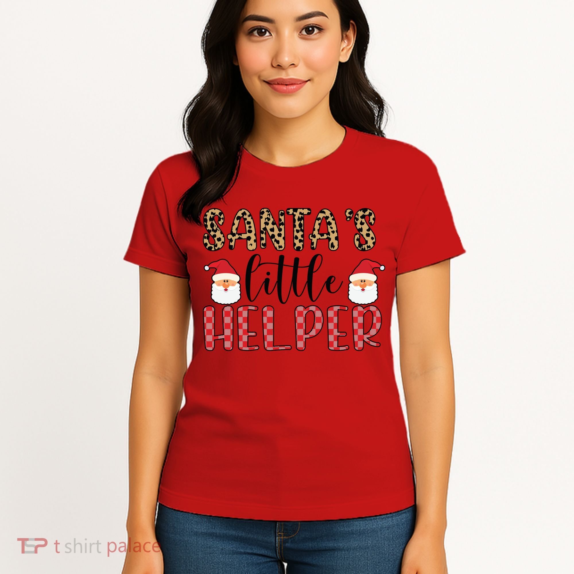 Santa's Little Helper Women's T-Shirt