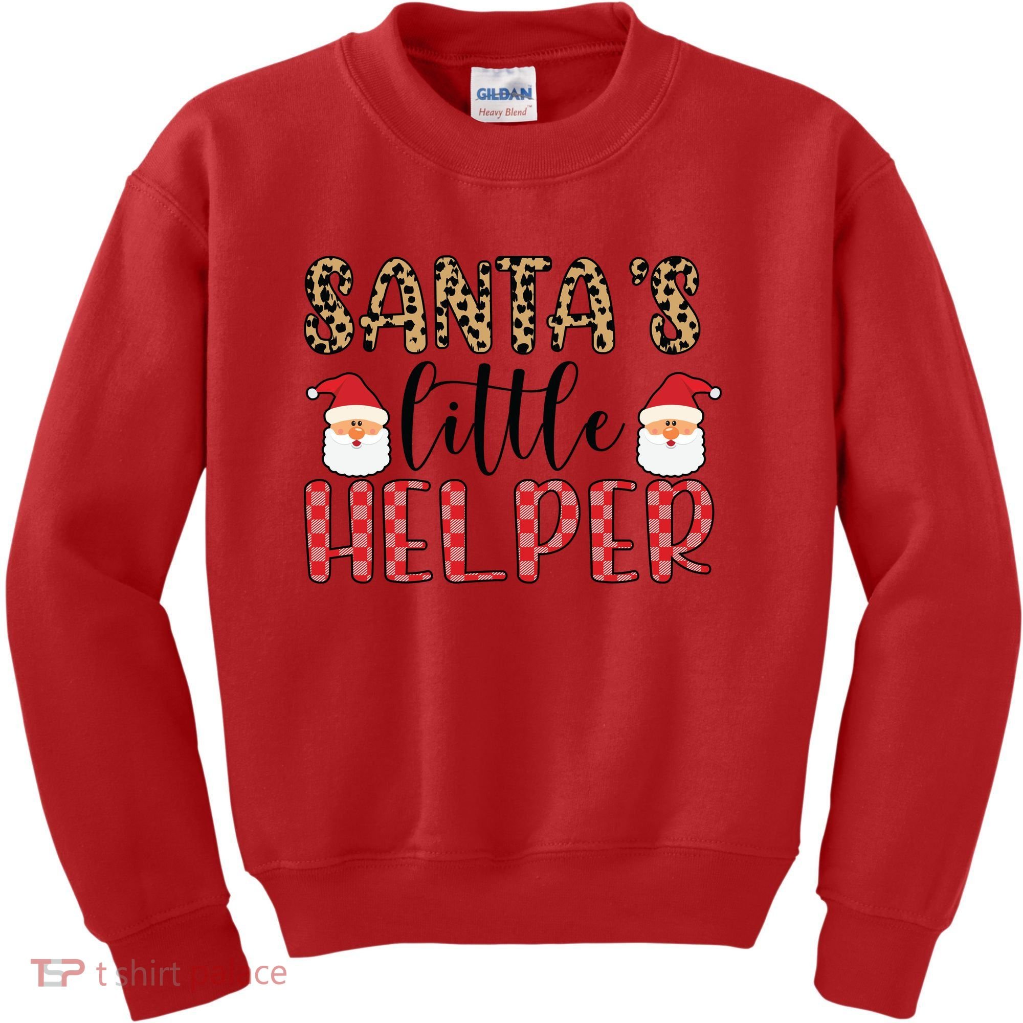 Santa's Little Helper Kids Sweatshirt