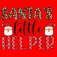 Santa's Little Helper Kids Sweatshirt thumb 2