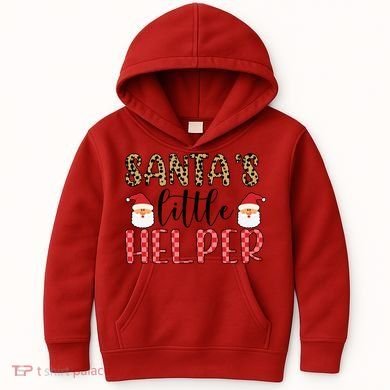 Santa's Little Helper Kids Hoodie