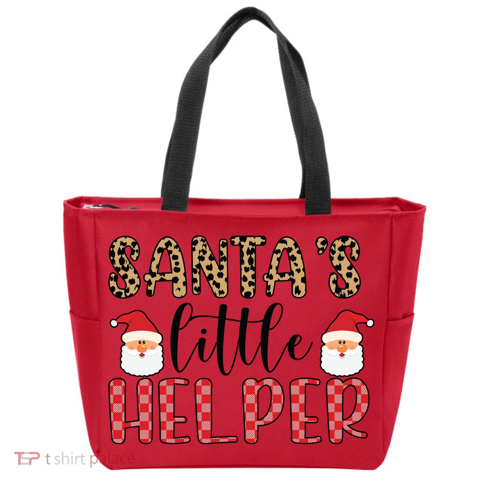 Santa's Little Helper Tote Bag
