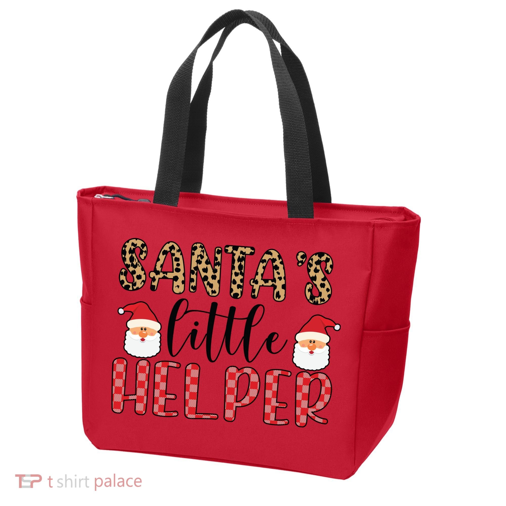 Santa's Little Helper Tote Bag