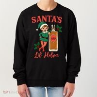 Santas Lil Helper Women's Sweatshirt thumb 0
