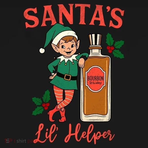 Santas Lil Helper Doggie Tank