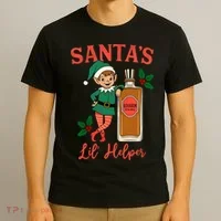 Santas Lil Helper T-Shirt thumb 3