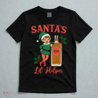 Santas Lil Helper T-Shirt thumb 5