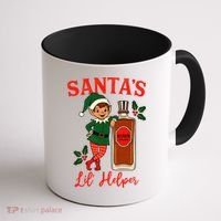 Santas Lil Helper Coffee Mug thumb 1