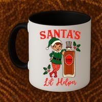 Santas Lil Helper Coffee Mug thumb 2