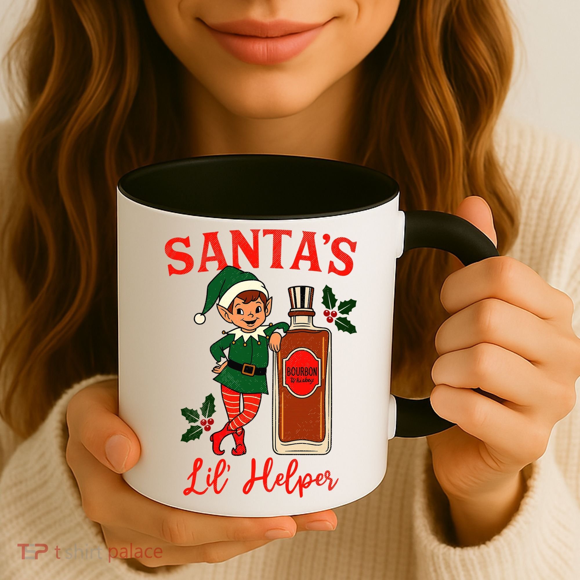 Santas Lil Helper Coffee Mug