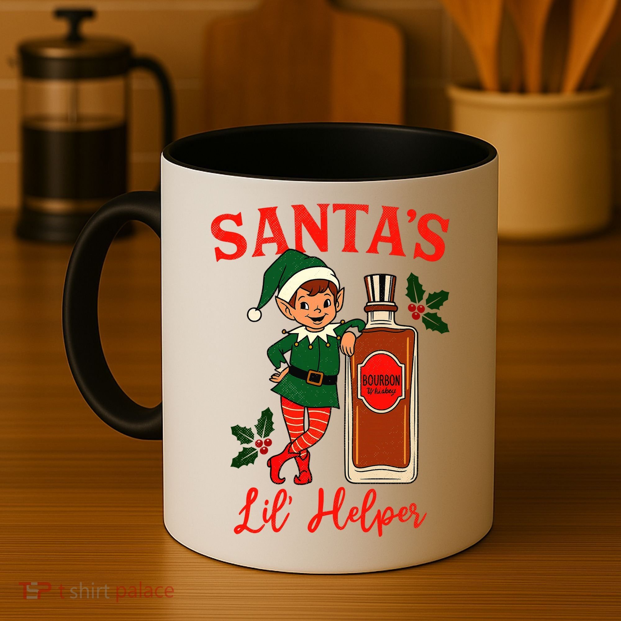 Santas Lil Helper Coffee Mug