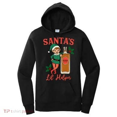 Santas Lil Helper Women's Hoodie